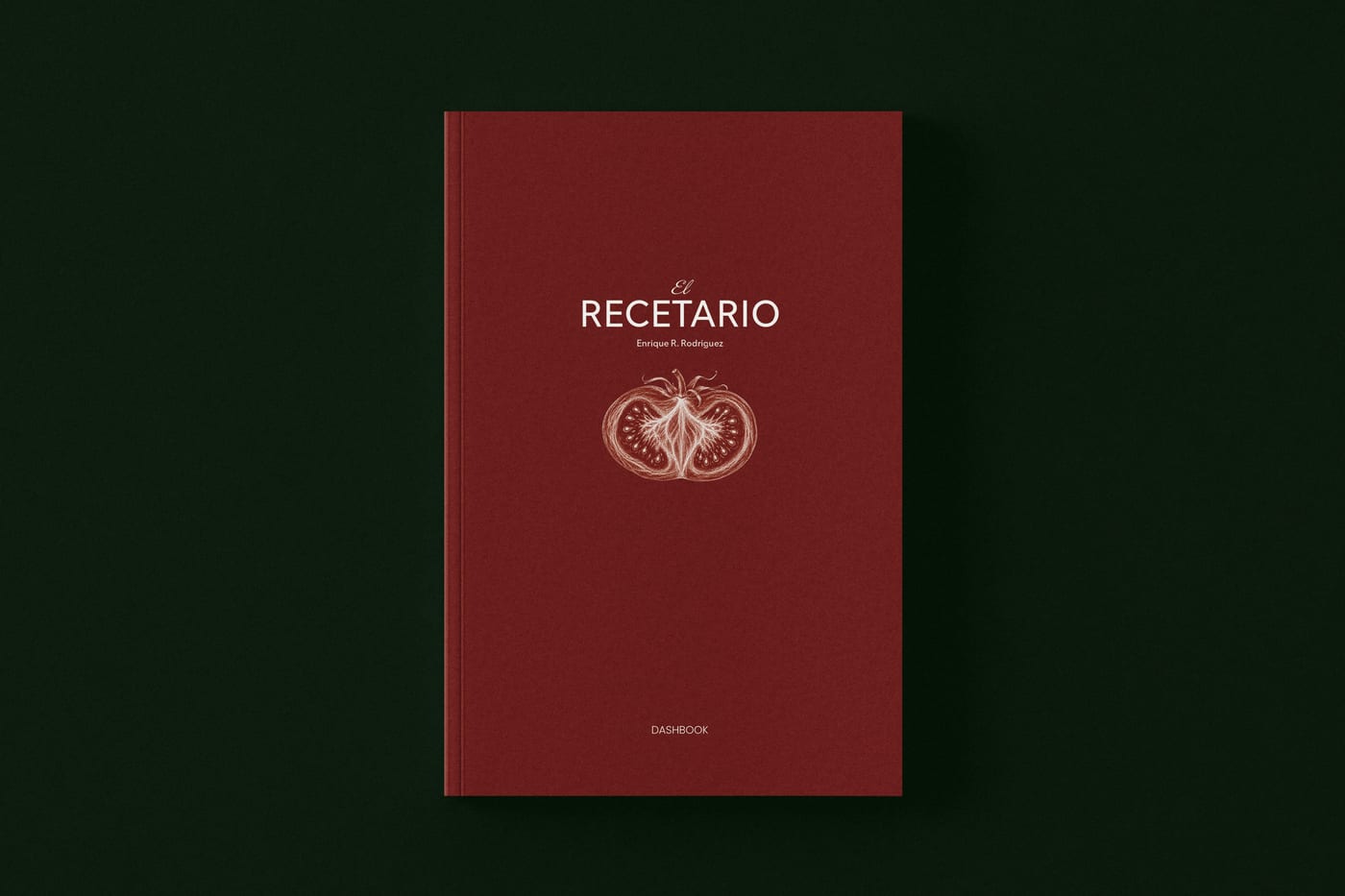 Portada de «El Recetario», de Enrique R. Rodríguez