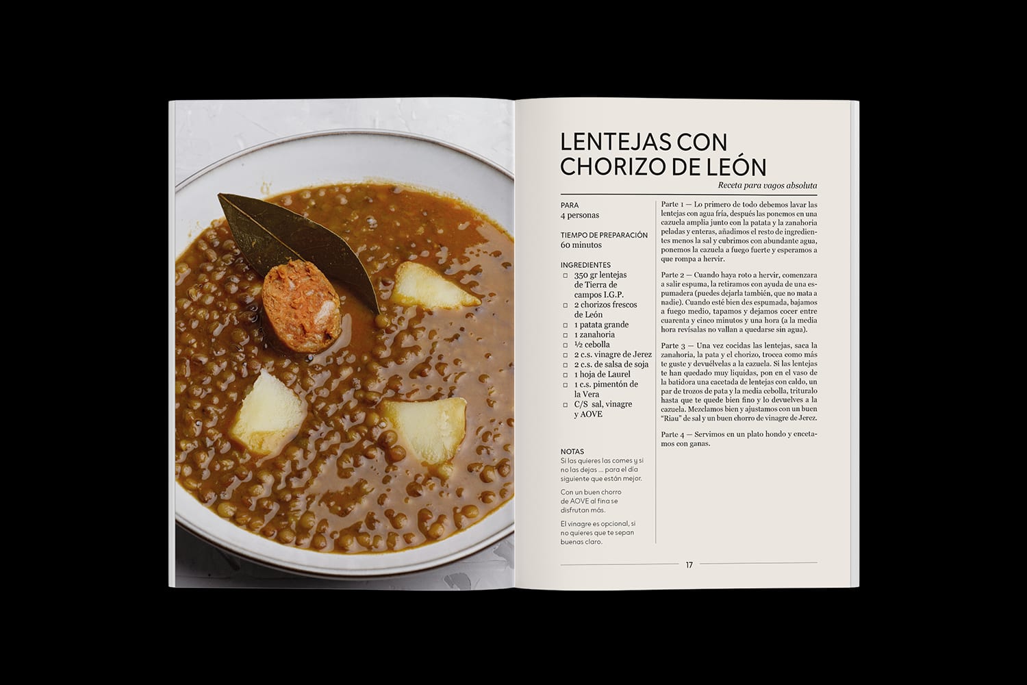 Página de ejemplo 7 de «El Recetario»